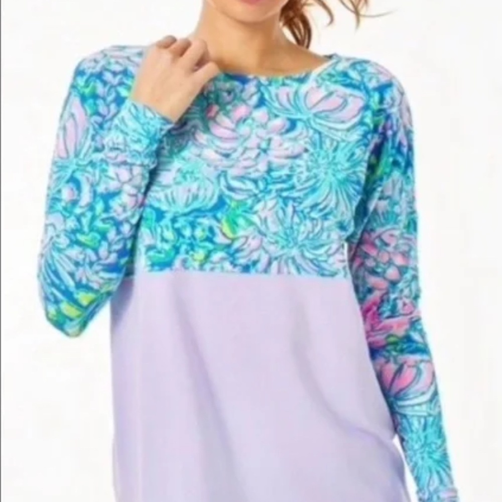 Lilly Pulitzer Finn Top in Full Bloom Size Medium